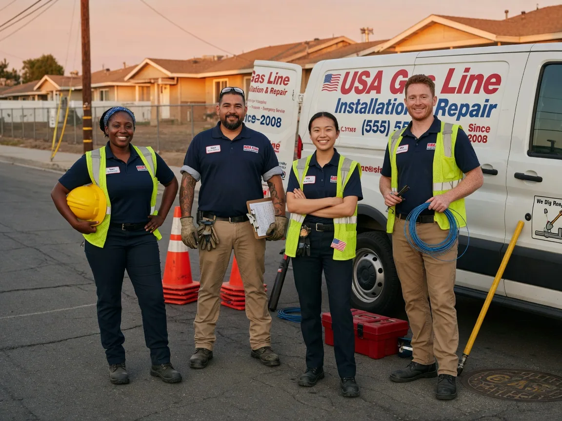 Gas Line Installation company in Groesbeck, TX